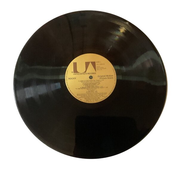 Rocky Original Motion Picture Score Vinyl Record By Bill Conti 1976 - Picture 4 of 7
